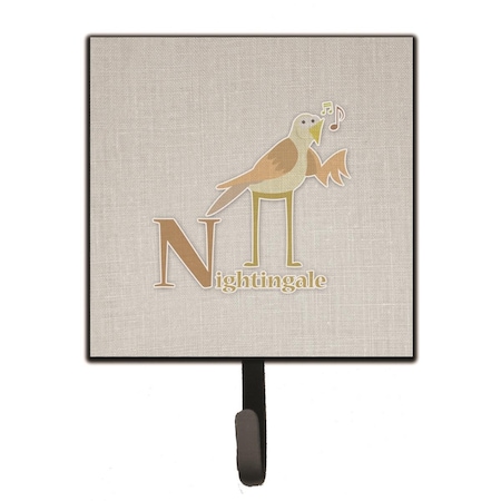 Carolines Treasures Alphabet N For Nightingale Leash or Key Holder BB5739SH4